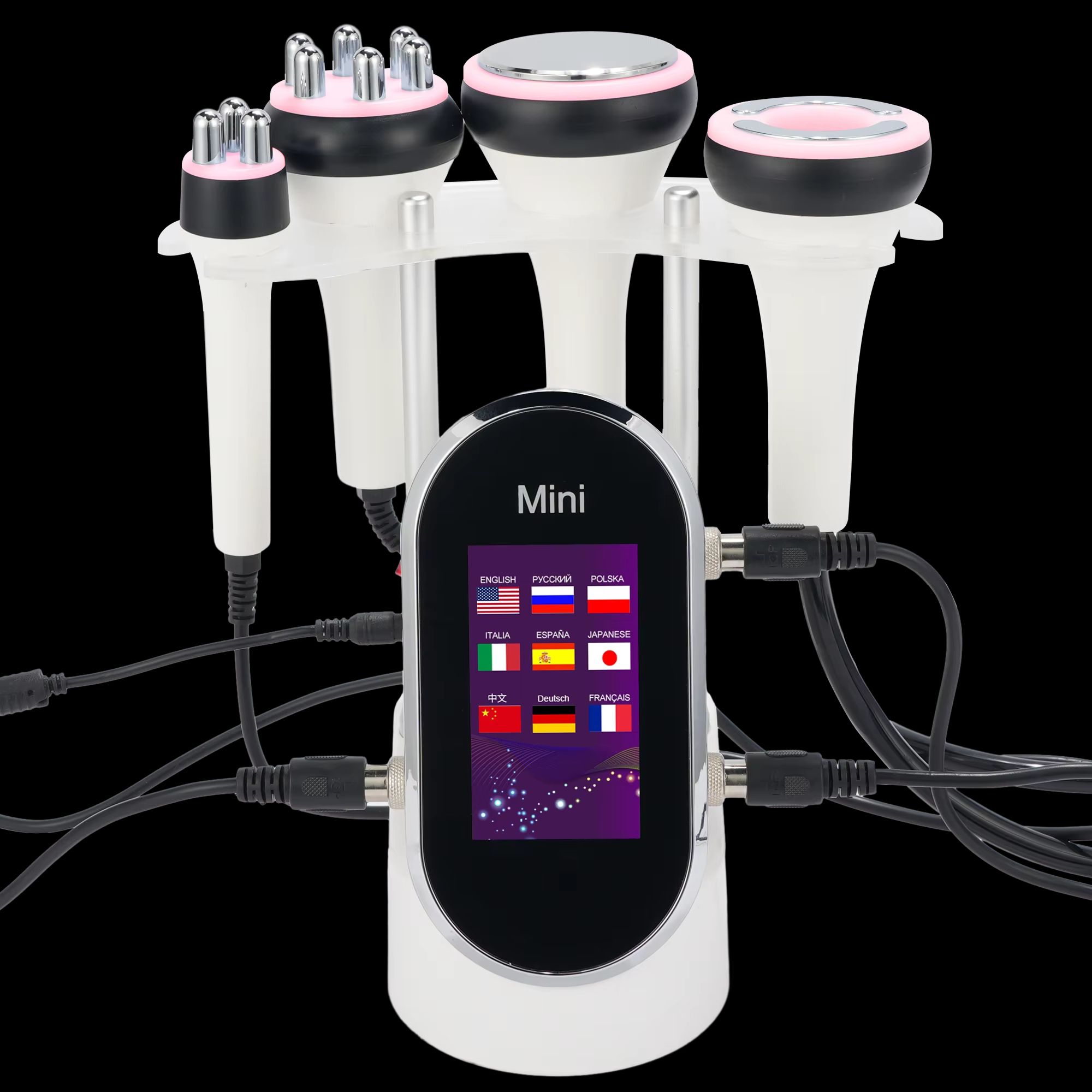 4-in-1 Ultrasonic Cavitation Slimming & Skin Tightening Machine – Lipo Body Sculpting & Facial Lifting Device