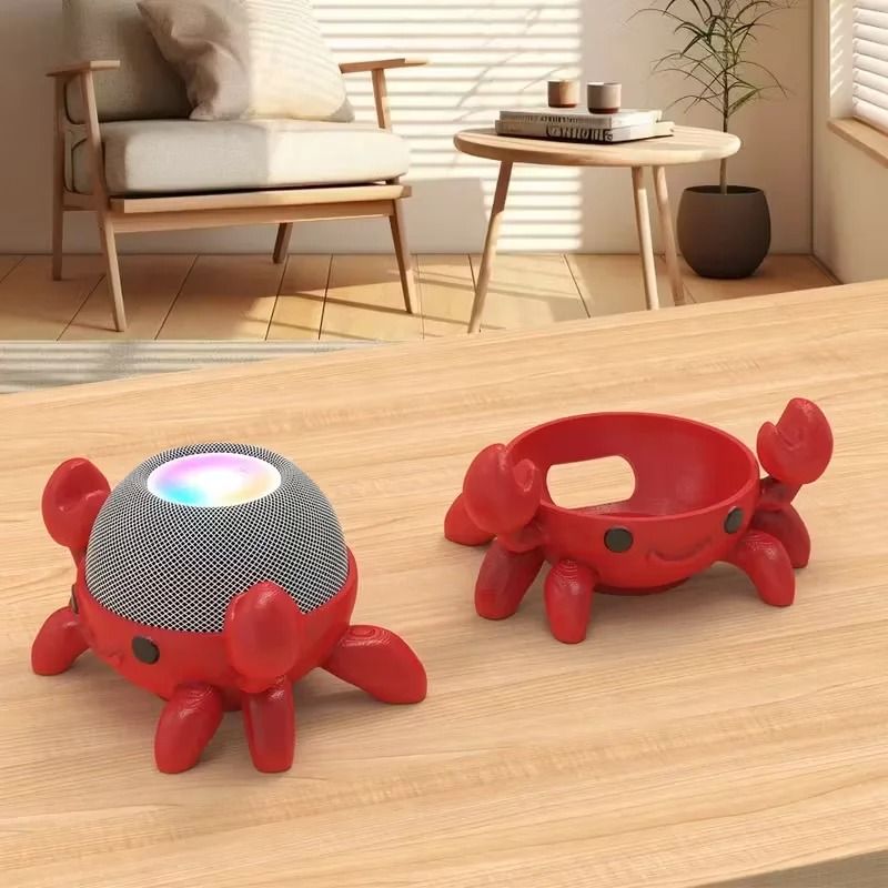 Cute Crab Echo Dot Stand Alexa Speaker Holder for Echo Dot 4 and 5