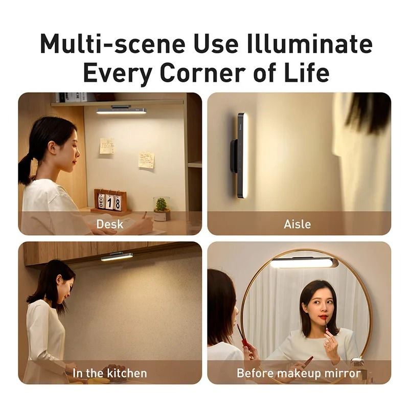 Rechargeable Magnetic LED Desk and Cabinet Lamp