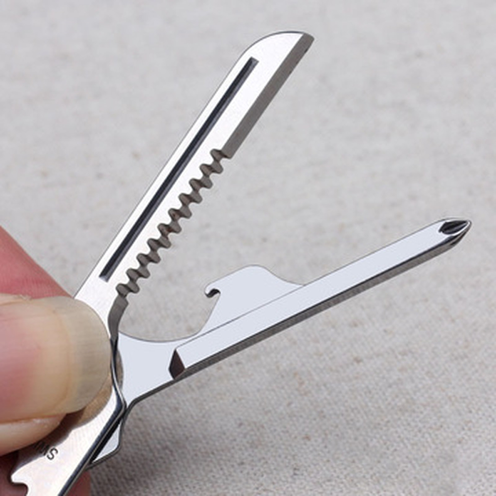 6-In-1 Multifunctional Keychain Multi-Tool