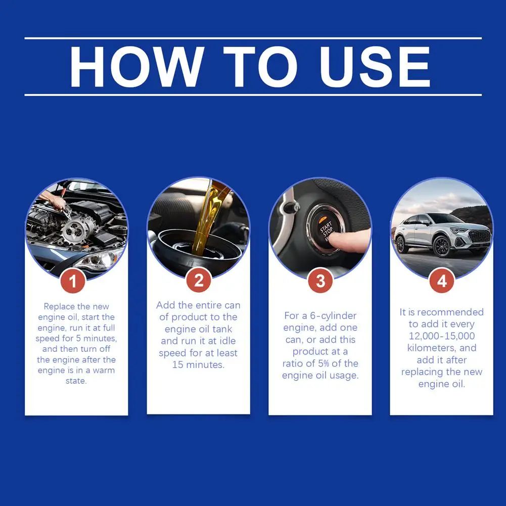 3 pcs Engine Anti Wear Treatment Oil Set