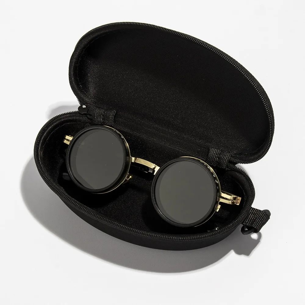 ND2-400 Adjustable Dimming Polarized Sunglasses with 9-Level ND Filter & UV400 Protection
