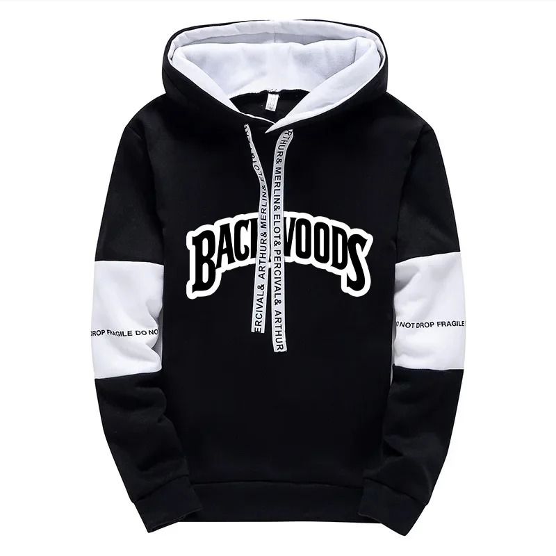 Mens Casual Tracksuit Print Sweatshirt and Sweatpants Set