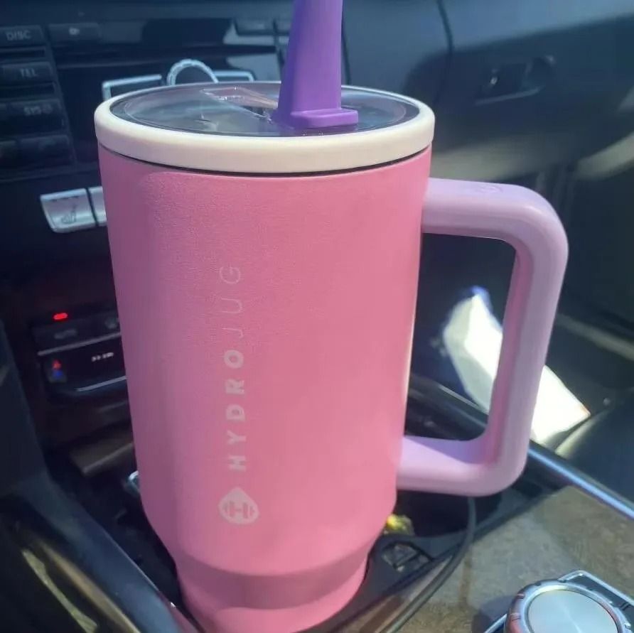 Insulated Stainless Steel Travel Tumbler with Straw Lid