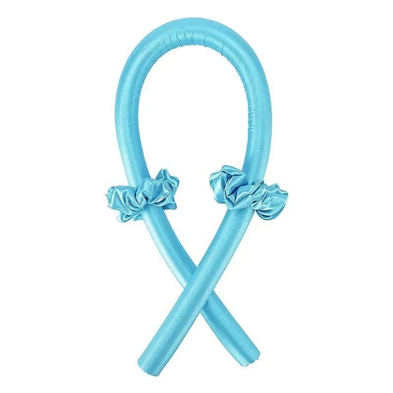 Heatless Curling Rod Headband No Heat Hair Curlers Silk Ribbon Overnight Curlers