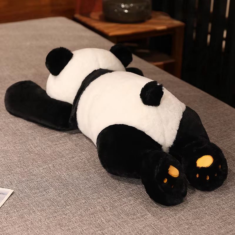 Giant Panda Plush Pillow 60–120cm Ultra Soft Cuddle Stuffed Animal Toy