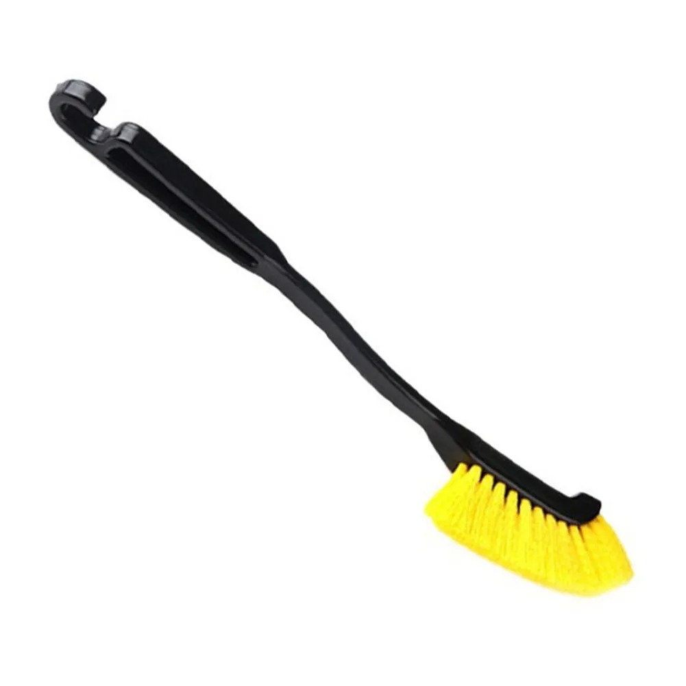 Car Wheel Tire Rim Brush, Curved Head, Flexible Truck Wheel Hub Wash, Deep Cleaning Brushes Hand Tools