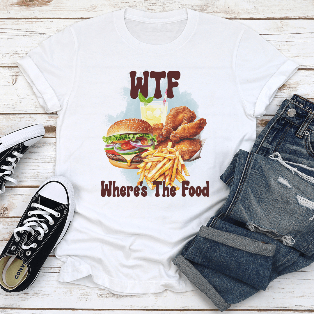 WTF Where's The Food Tee