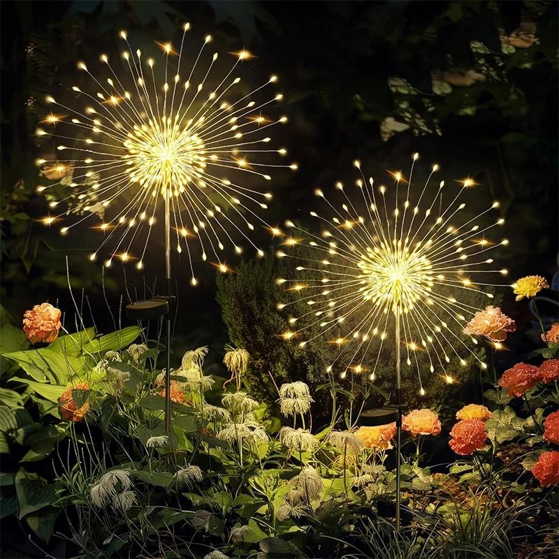 Garden Stake - Floating Firework Display