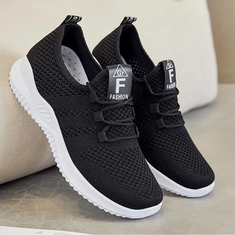 Womens Lightweight Breathable Mesh Sneakers with Soft Sole for Summer Casual Comfort and Sports Walking