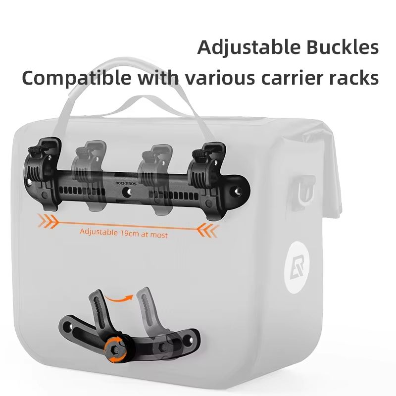 ROCKBROS 15 L Waterproof Rear Bike Rack Pannier Bag