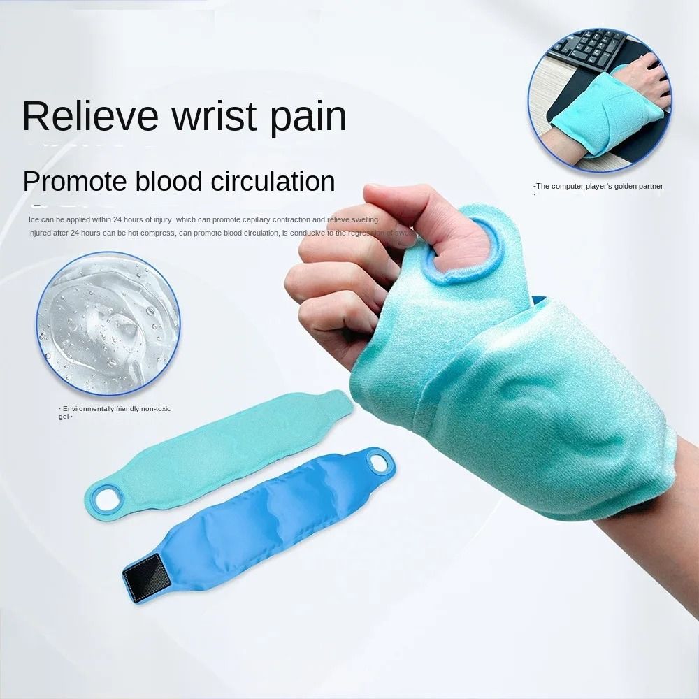 Wrist Ice Pack Wrap for Carpal Tunnel Care Gel Cold Packs