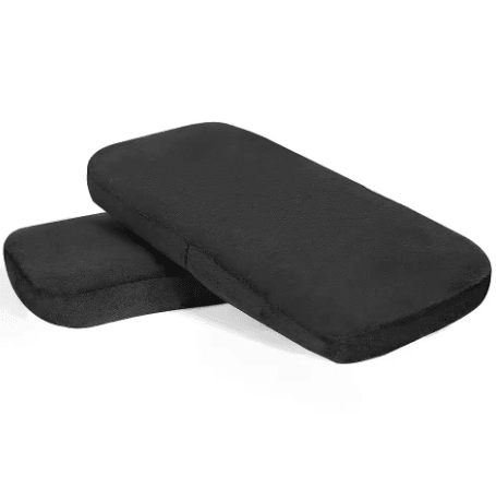Ergonomic Memory Foam Chair Armrests Comfortable Elbow and Forearm Support Pads for Office and Gaming Chairs 1 Pair