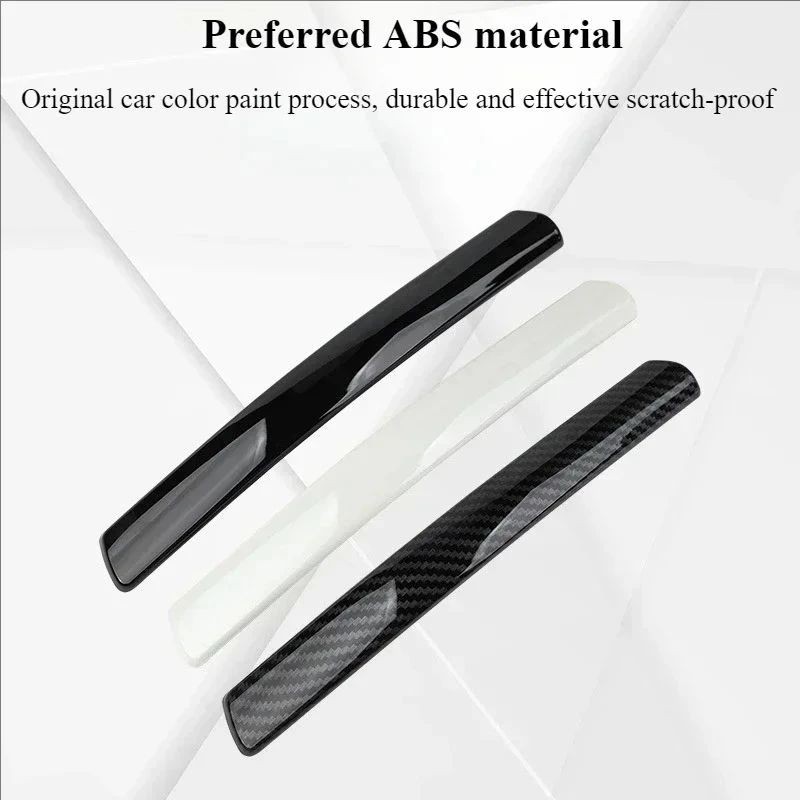 Tesla Rearview Mirror Protection Strips for Model Y Juniper 2025 & Model 3 Highland – ABS Mirror Anti-Collision Trim