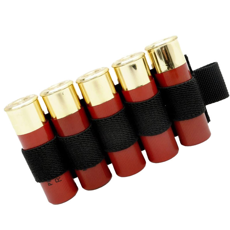 Shell Holder Bullet Bag Adhesive Patch for Rifle & Shotgun  Durable Hunting Gun Accessory