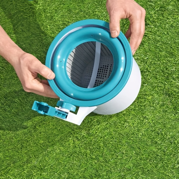 Skimmer Debris Cleaner for Above Ground Swimming Pool, Height Adjustable, Easy Quick Install