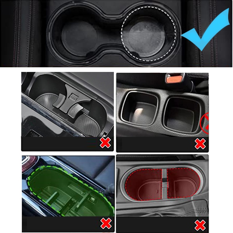 Detachable Car Cup Holder Tray, Car Cup Holder Expander Tray, Car Food Tray Table
