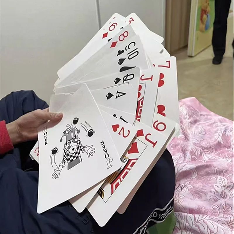 Jumbo Playing Cards 5x7 – Oversized Deck for Family Game Night & Party Fun