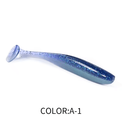 2021 Supercontinent Shiner Soft Fishing Lure Artificial Bait for Pike 50mm 75mm 100mm