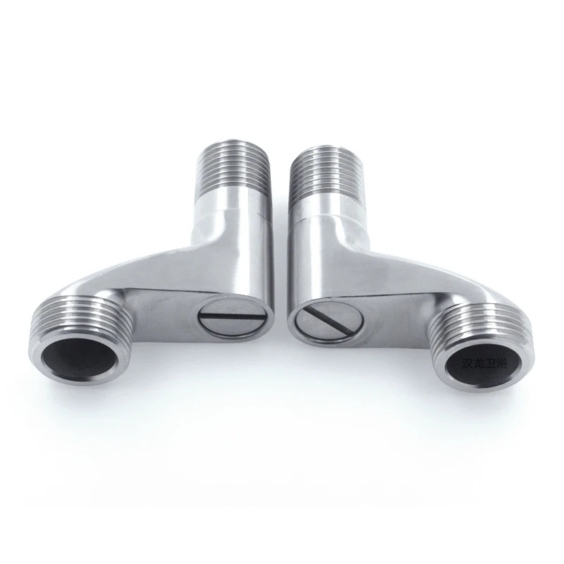 Adjustable Shower Valve Adapter Set Stainless Steel Wall Mounted Faucet Extension