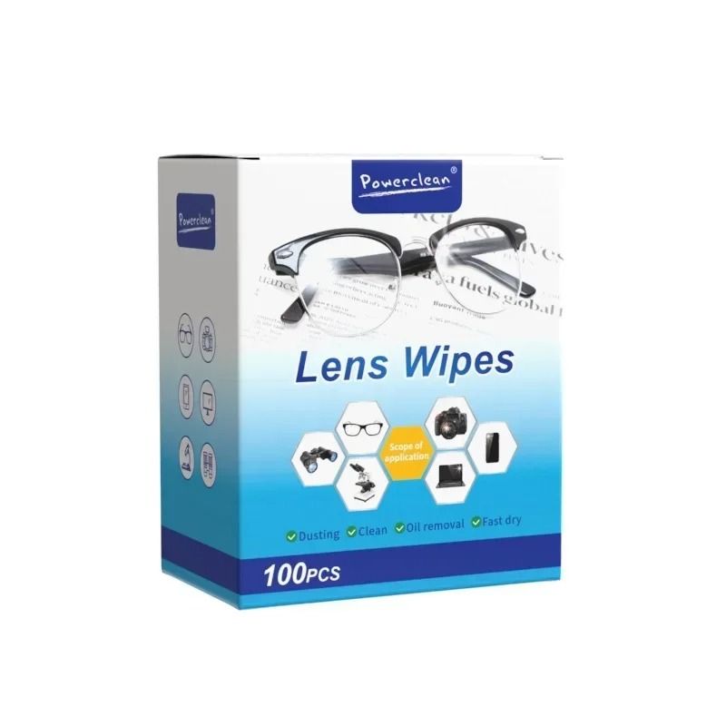 Professional Optical and Screen Clarity Wipes