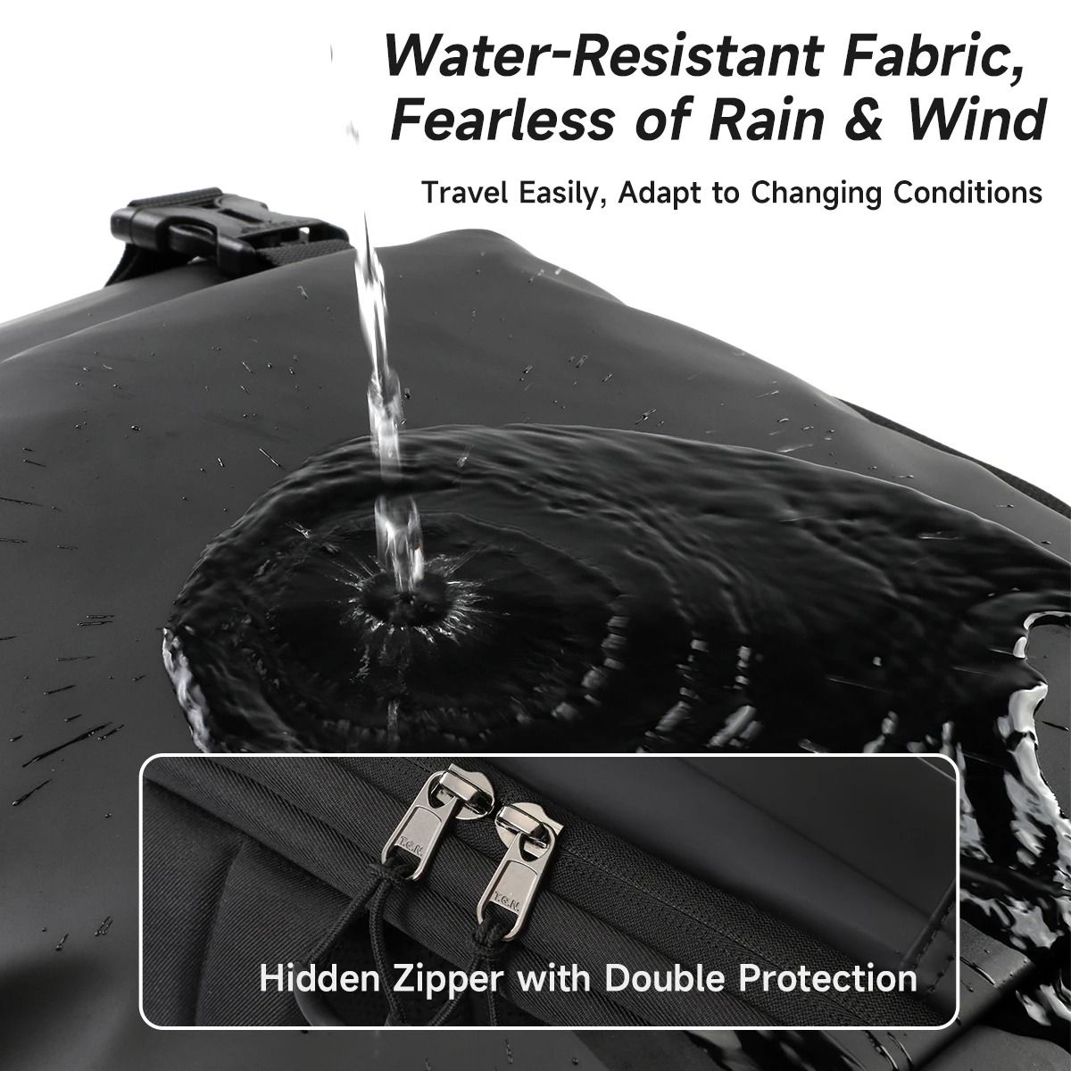 Expandable Waterproof Urban Commuter Back Pack