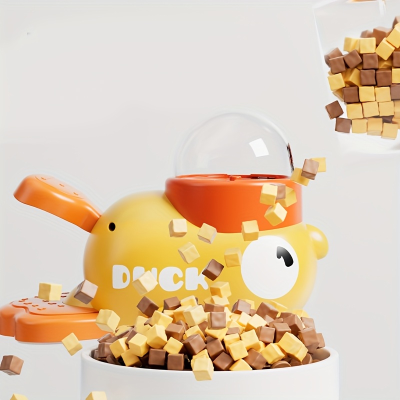 Little Yellow Duck Freeze-Dried Snack Launcher Dog Slow Feeder Toy Interactive Pet Feeding Toy