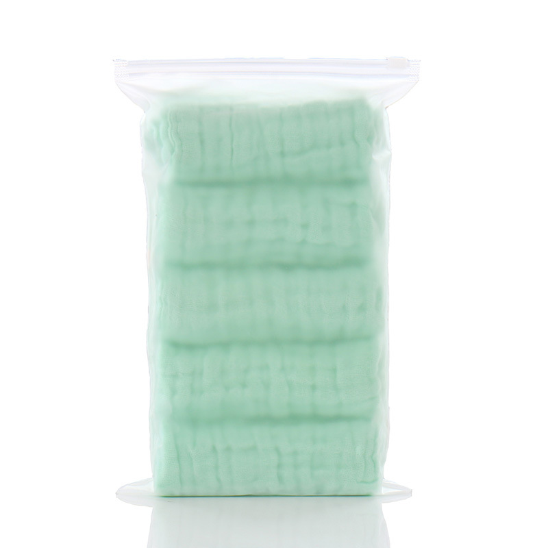 Soft Baby Towels Muslin Layers Cotton Face Towel Handkerchief Bathing Wipe Burp Cloth