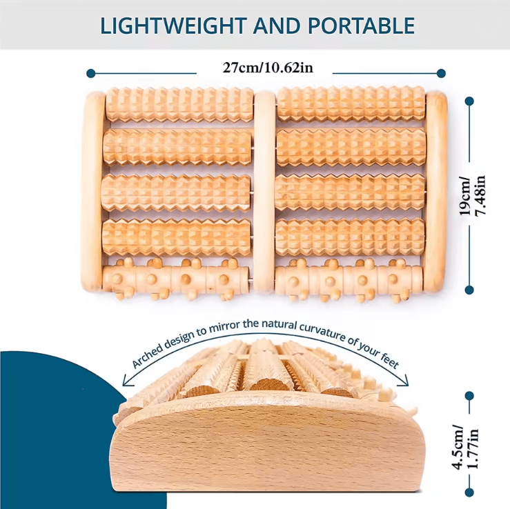 Foot Roller Massager for Plantar Fasciitis Relief and Arch Pain Support