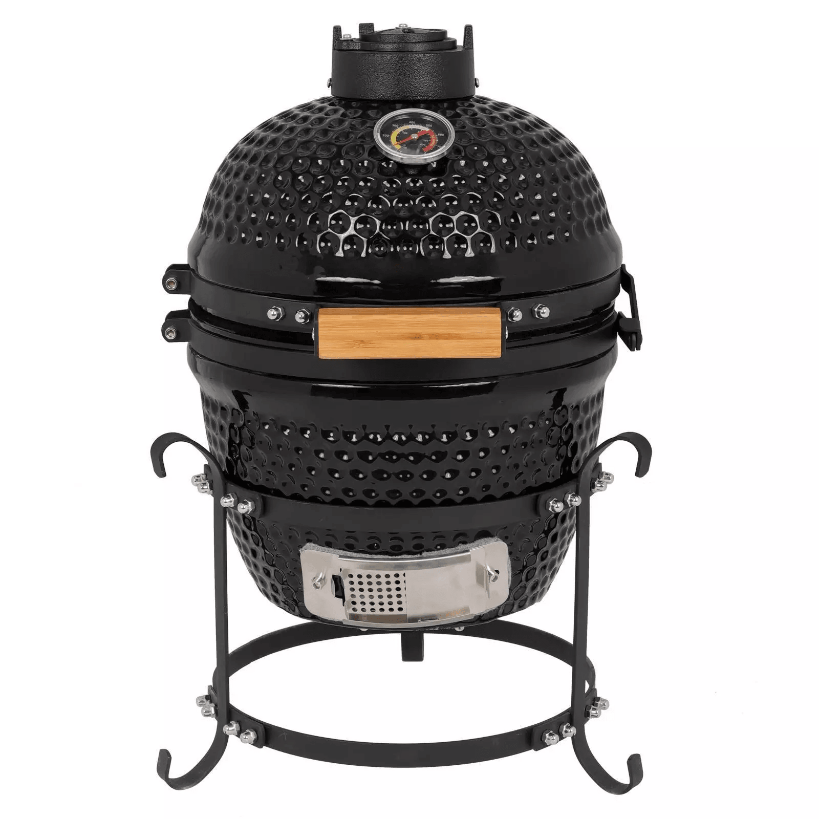 Outdoor BBQ Grill Charcoal Barbecue Pit, Portable Smoker for Backyard, Patio & Camping Meat Cooking