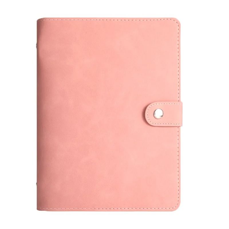 Soft PU Leather DIY Binder – A5/A6/A7 Photocard Collect Book, Bullet Journal & Agenda Planner Cover