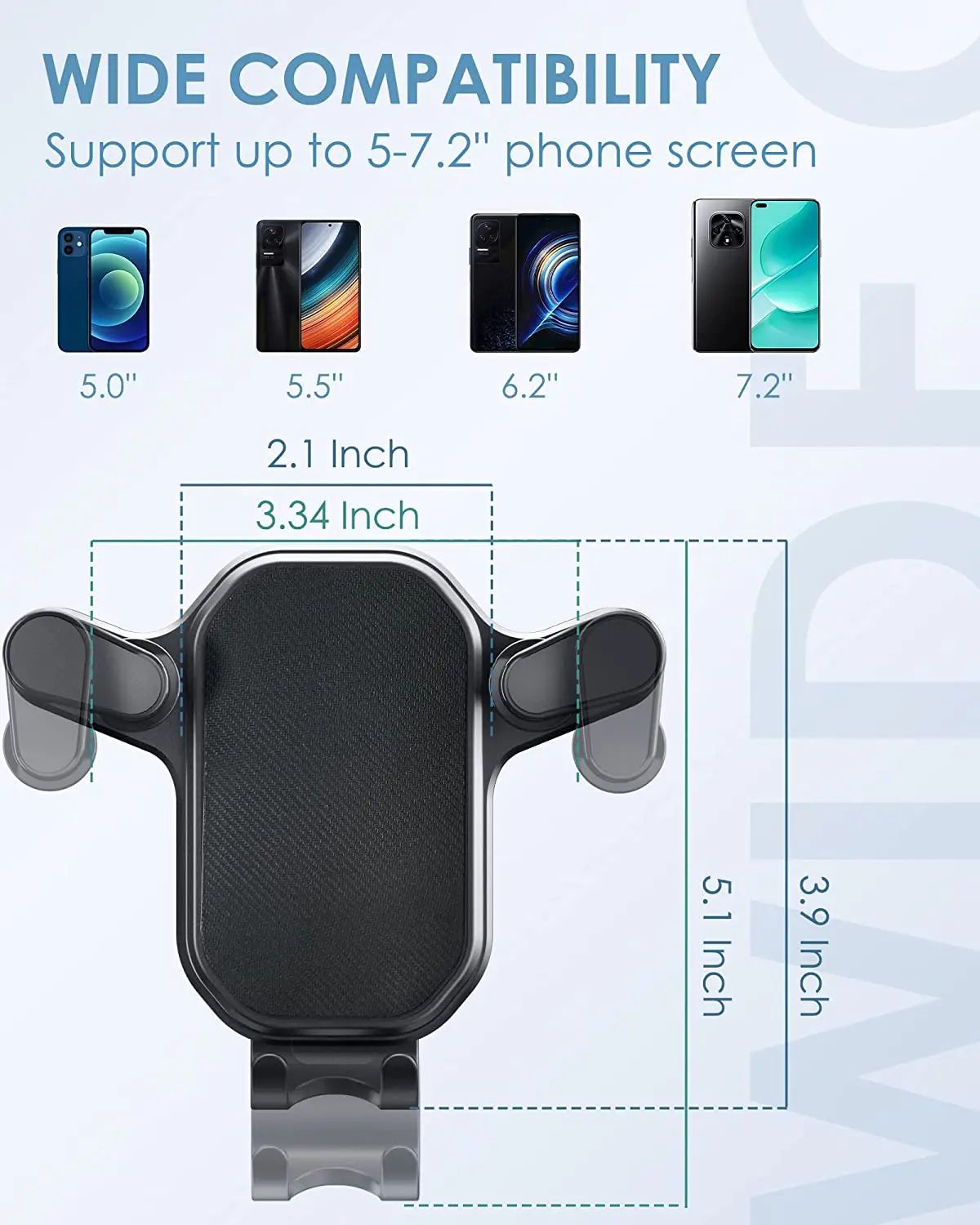 Gravity Air Vent Car Phone Holder