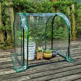 Transparent Plastic Greenhouse Plant Tent Cover