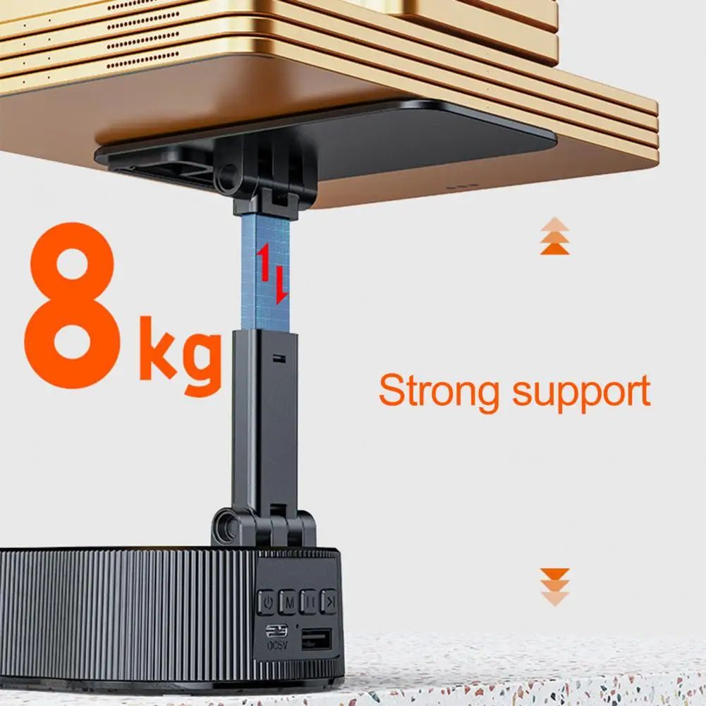 360 Rotatable Phone Stand with Bluetooth Speaker