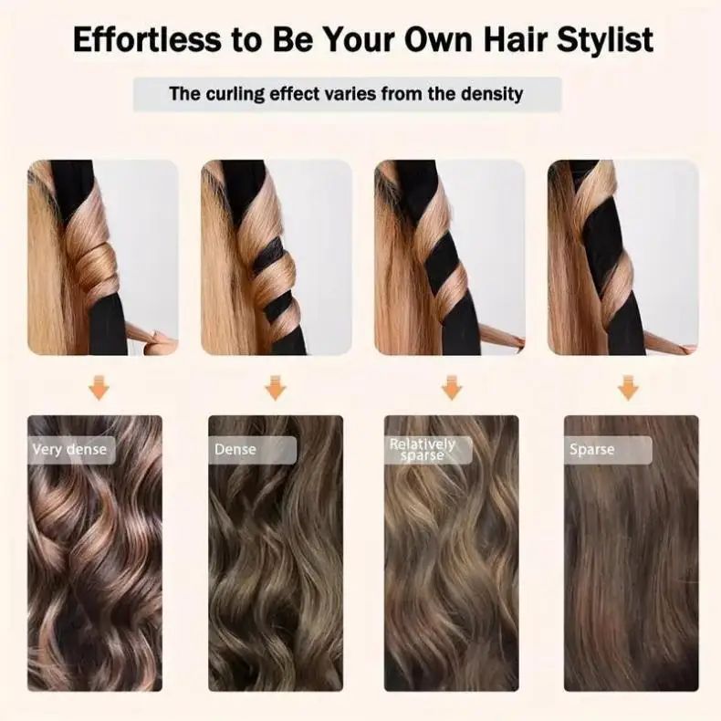 Heatless Curling Headband Hair Curler