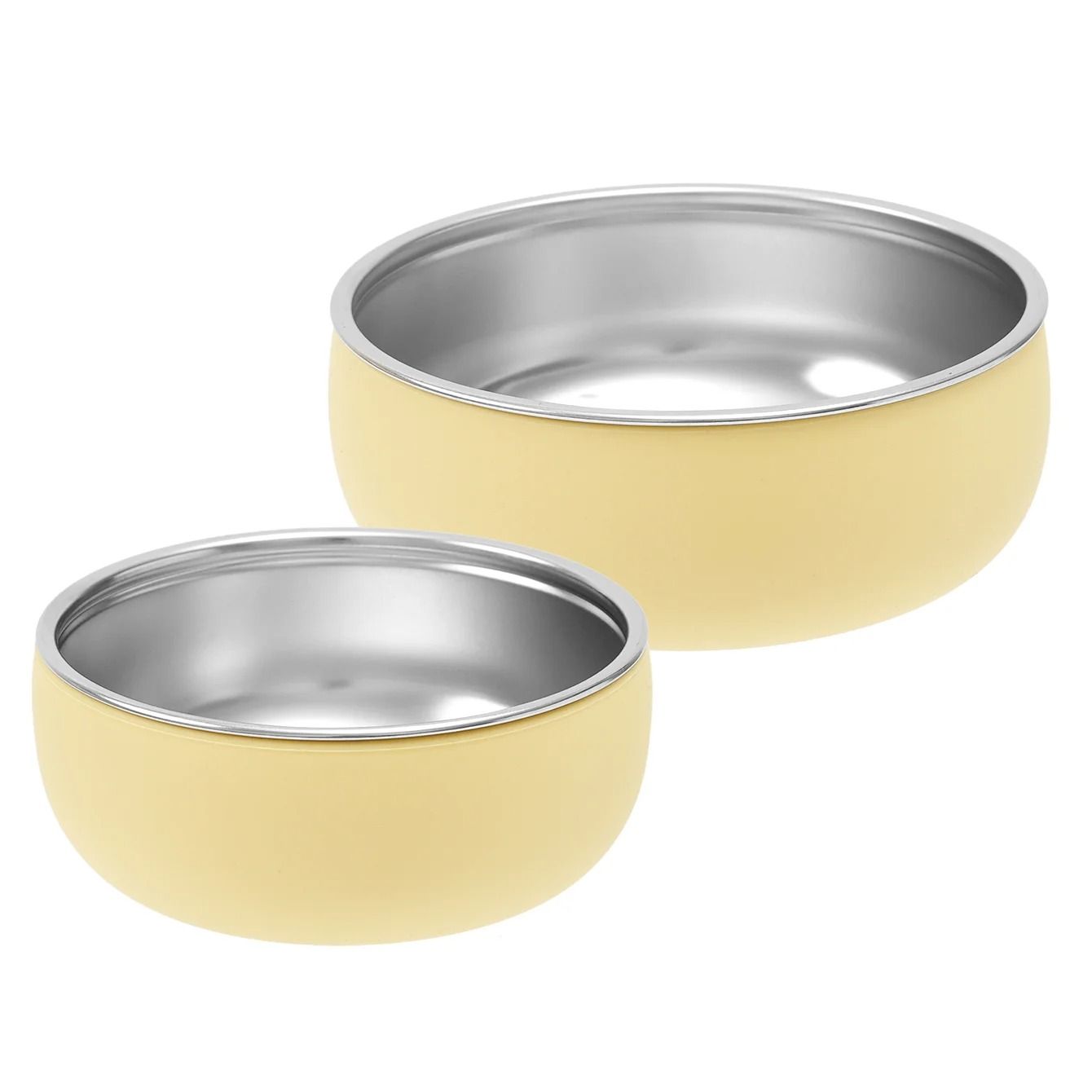Double Layer Stainless Steel Pediatric Feeding Bowl Set