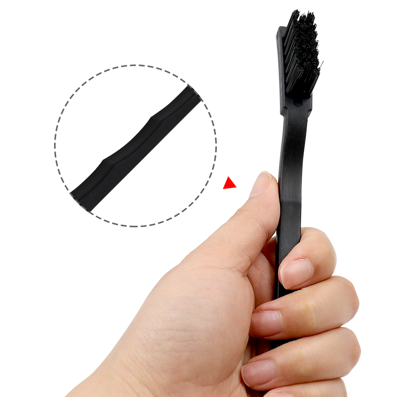 Anti Static PCB Cleaning Brush with Crank Handle Precision Electronics Scrubber