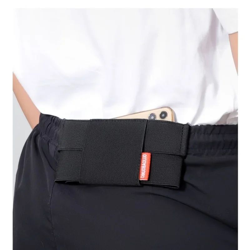 SlimFit Running Phone Waist Bag – Invisible Elastic Sports Waist Pouch for Hands-Free Comfort