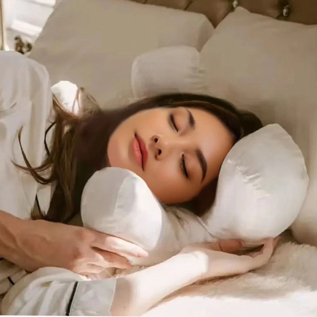 Face Sleep Pillow with Free Satin Pillowcase