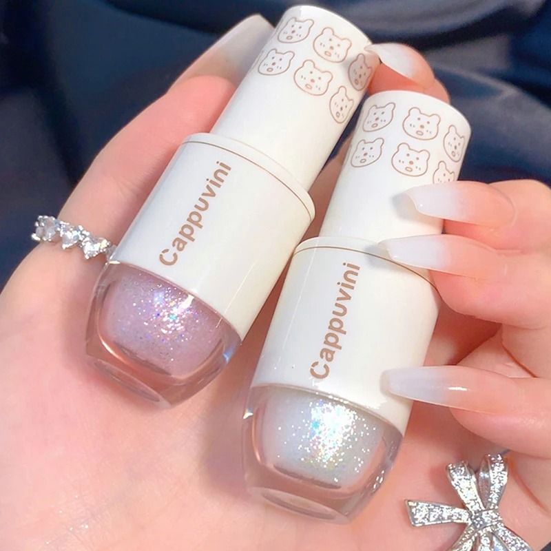 Cappuvini Star Dots Liquid Eyeshadow Pearlescent Glitter Shine