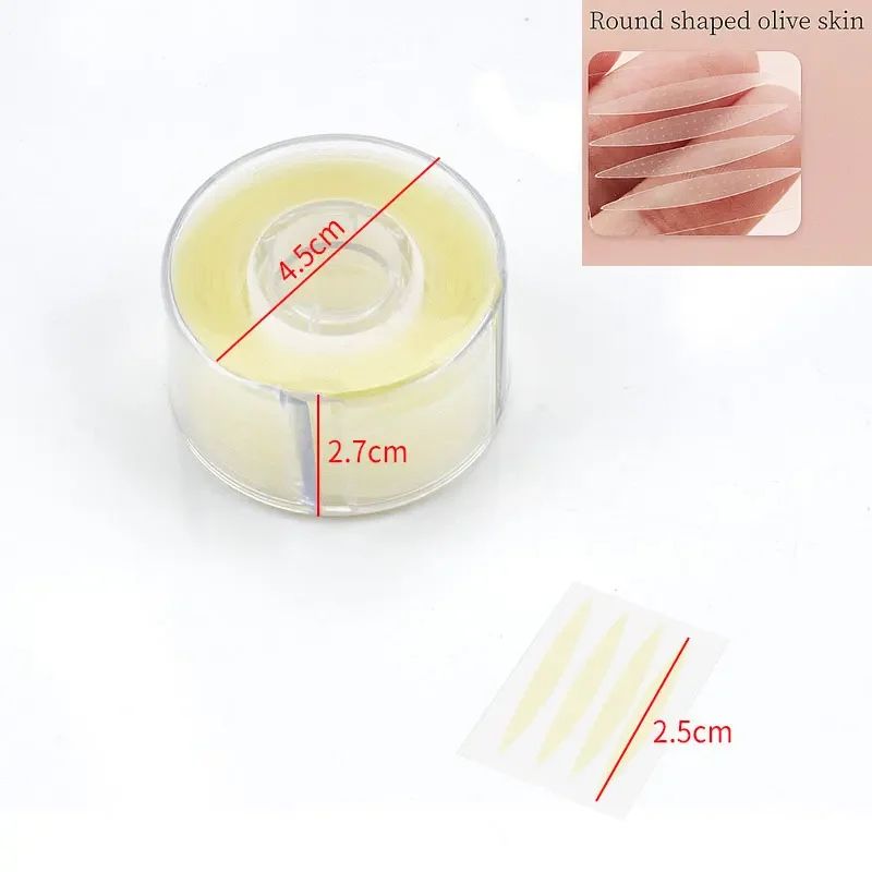 Double Fold Eyelid Tape Sticker Invisible Lace Eyelash Extension Self-adhesive Under Eye