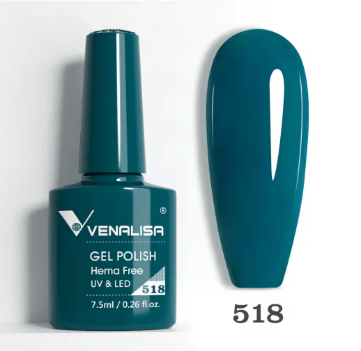 Venalisa HEMA and TPO Free Glitter Gel Nail Polish Jelly Pink Nude Collection