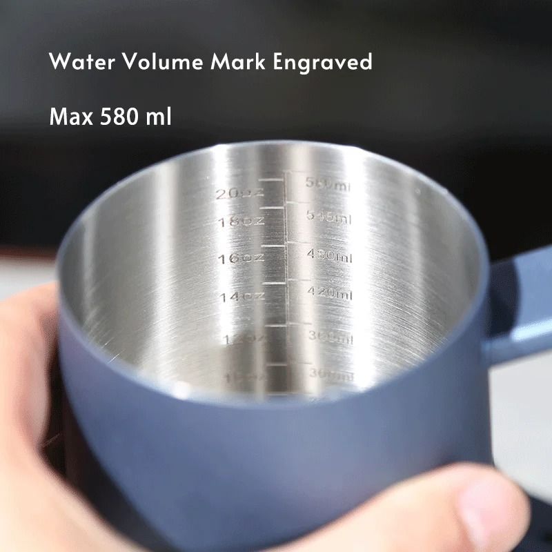 Barista Gooseneck Coffee Kettle 600ml 304 Stainless Steel Pour Over Kettle