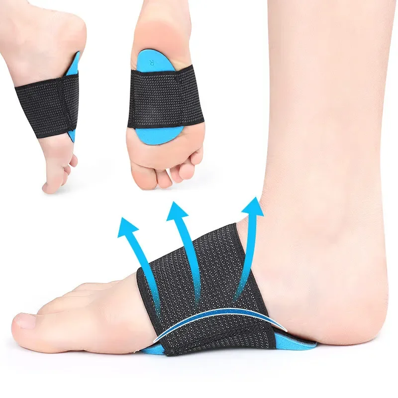 Orthopedic Arch Support Insoles for Flat Feet Pain Relief Shoe Inserts Men Women