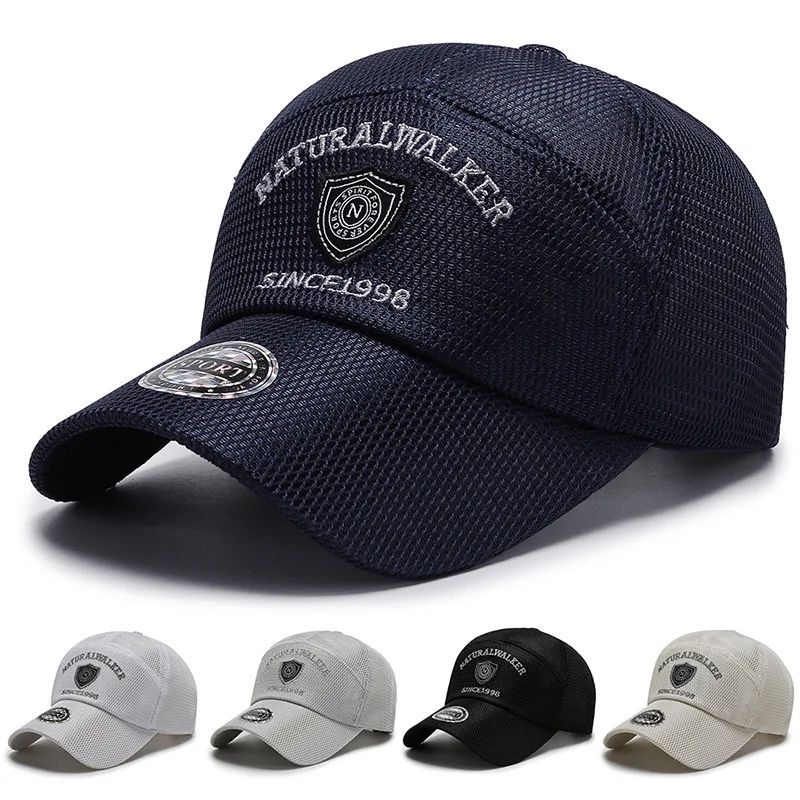 Quick-Dry Breathable Mesh Baseball Cap – Lightweight Summer Sun Protection Trucker Hat