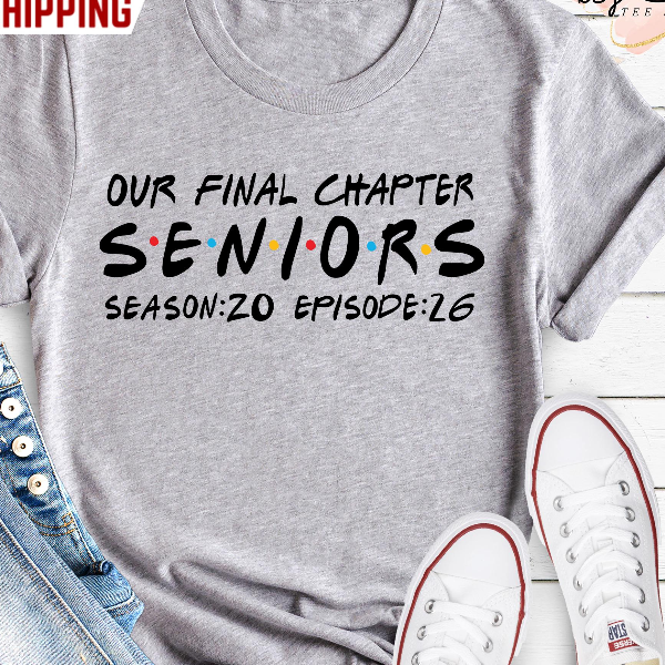 Our Final Chapter Seniors Shirt Class of 2026 Graphic Tee Graduation Netflix Style T-Shirt