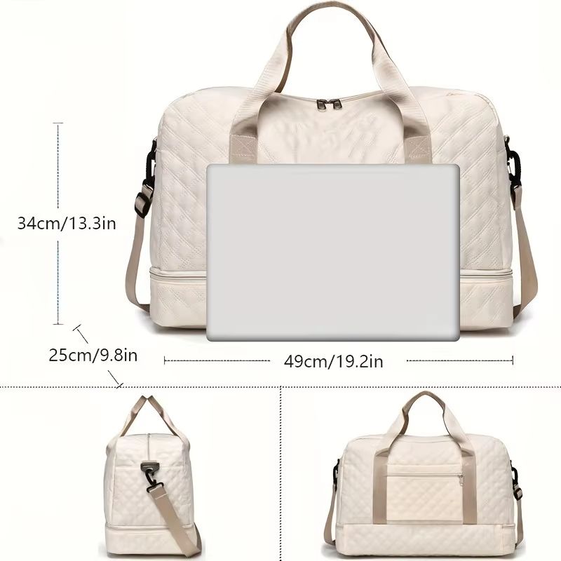 Ultimate Lightweight Duffle – Large Capacity Travel & Gym Tote Bag