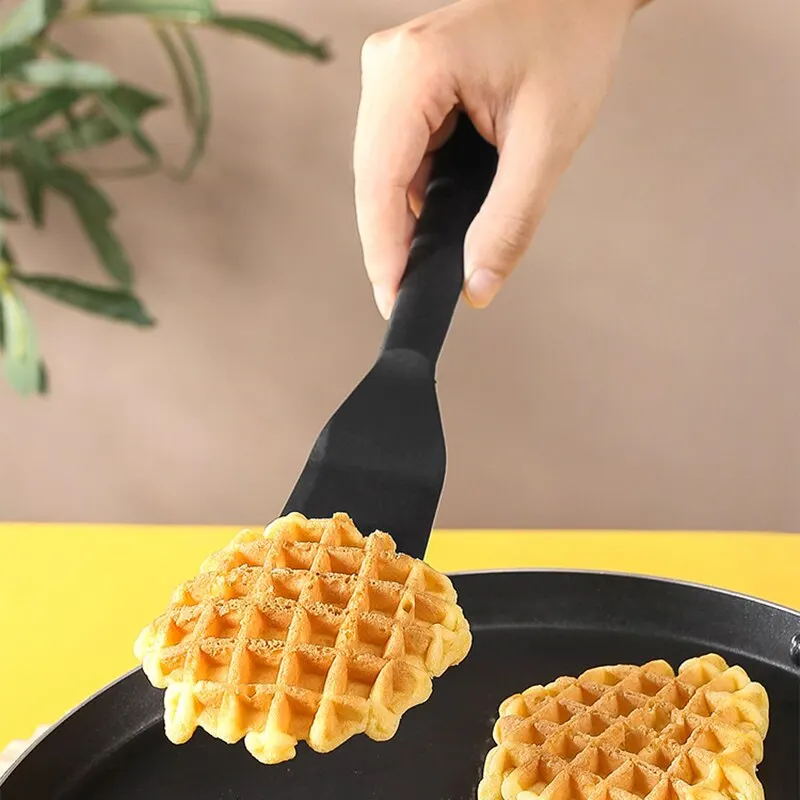 Kitchen Pancake Fried Egg Transfer Shovel, Silicone Frying Shovel, Non-stick Surface Kitchen Baking Tools