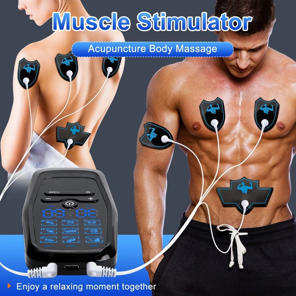 Physiotherapy Tens Ems Muscle Stimulator Digital Massage Therapy Machine