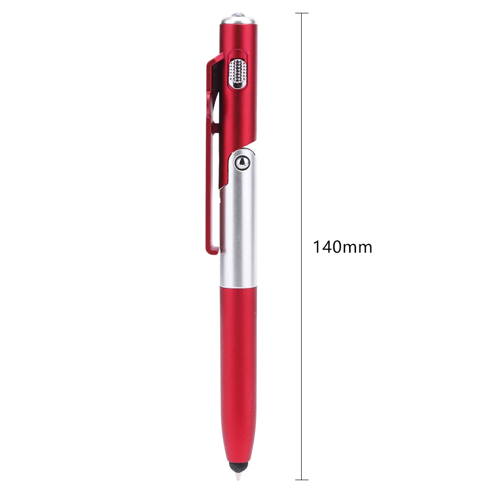 4 in 1 Multifunctional Ballpoint Pen with Phone Stand, Folding LED Light, Back to School Stationery Gift